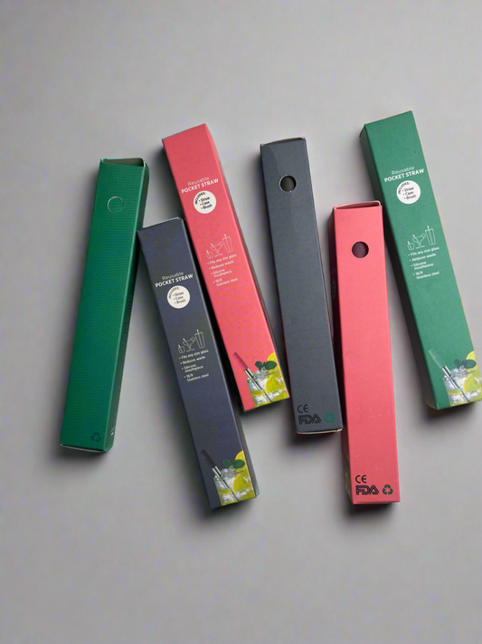 Paper Box telescopic straw