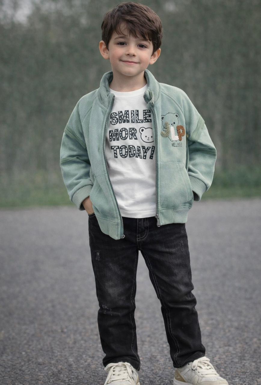 Mint Bear Adventure 3-Piece Set