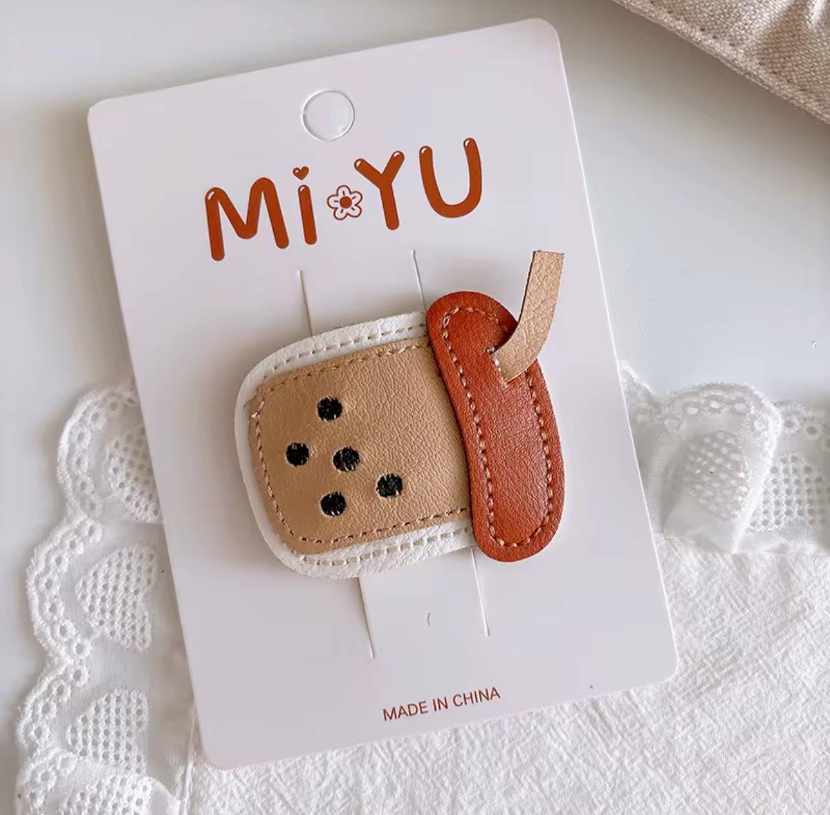 Cute Padded Hair Clip – Fruit & Character Collection