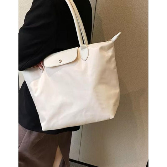 Everyday Oversized Tote Bag – White