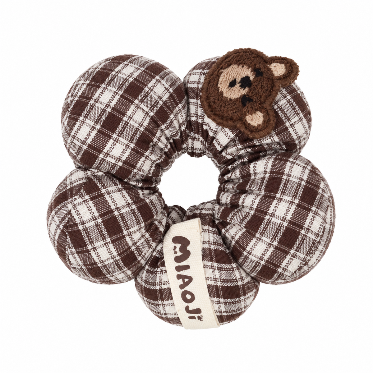 Girls’ Padded Fabric Hair Band – Plaid & Character Styles