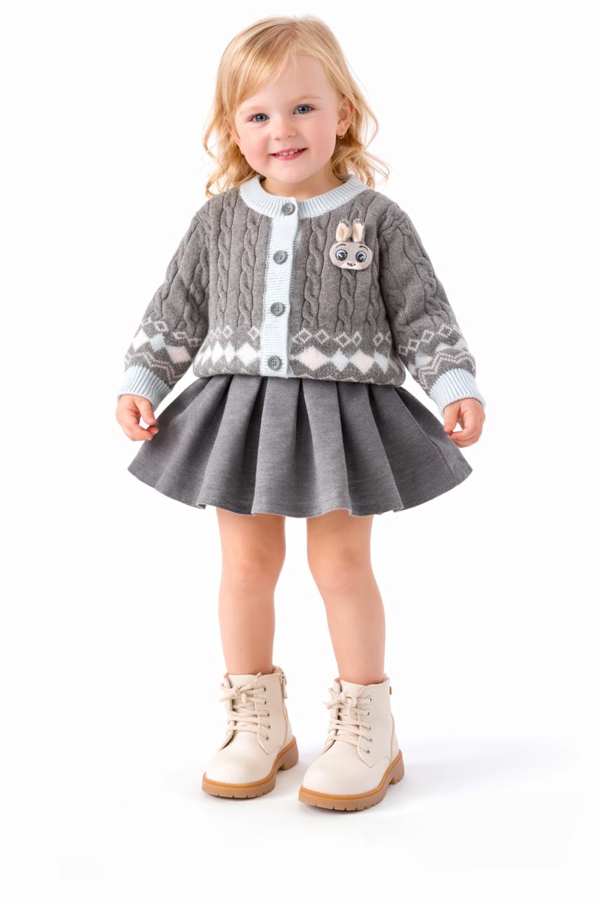 Snow Bunny Knit Set (2-piece-set)
