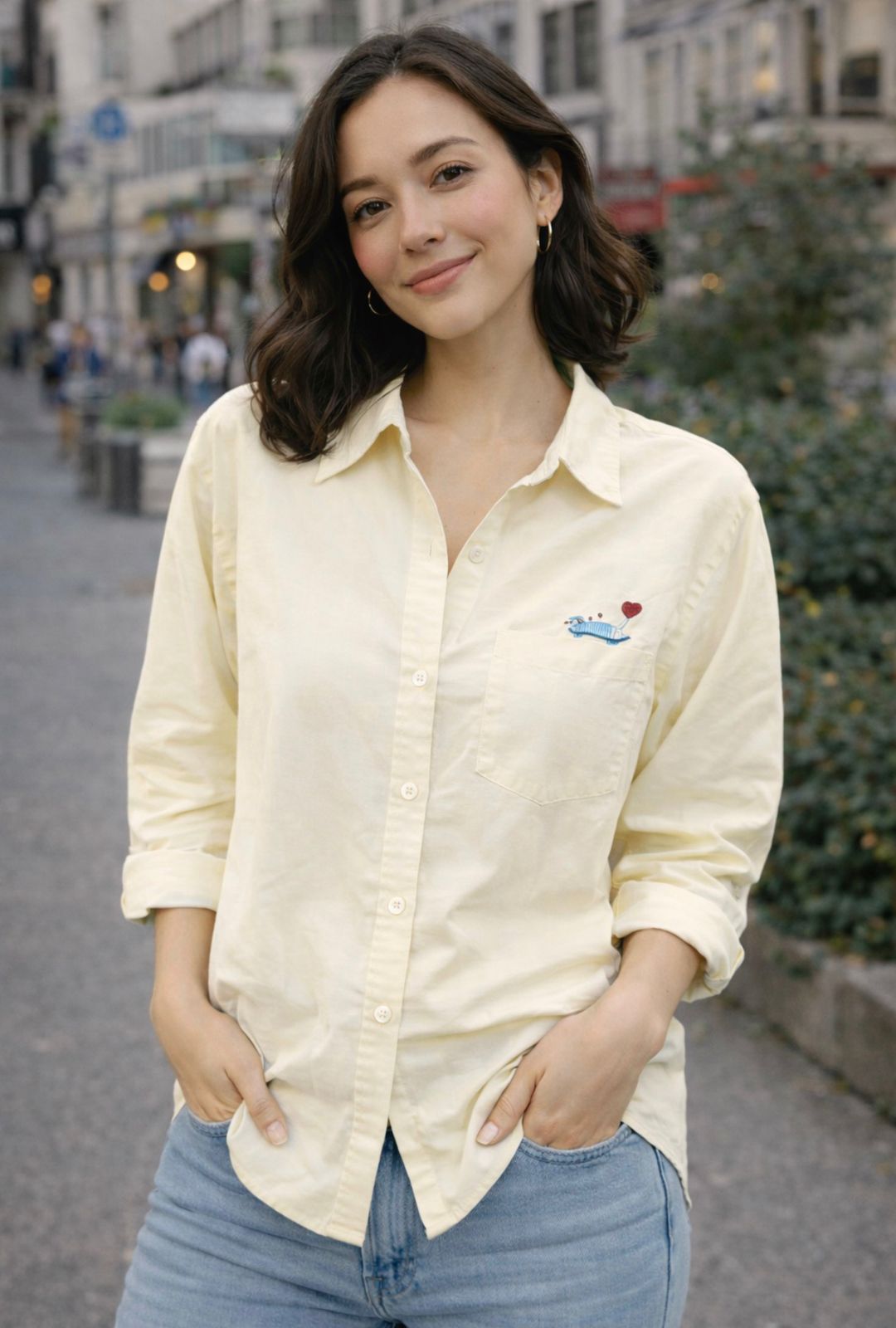 Classic button-down shirt