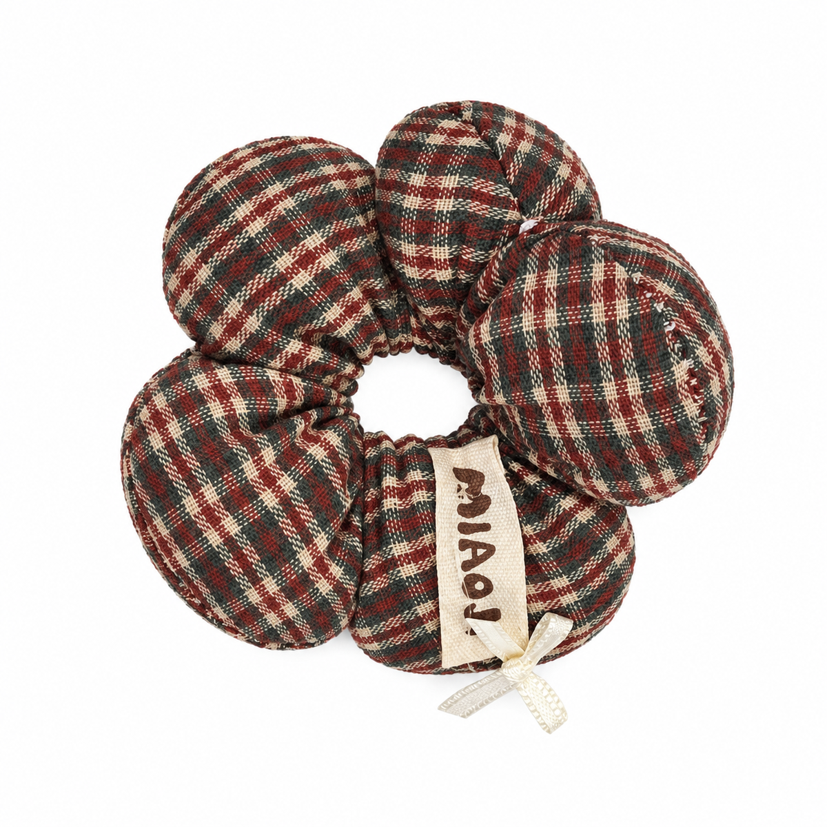 Girls’ Padded Fabric Hair Band – Plaid & Character Styles