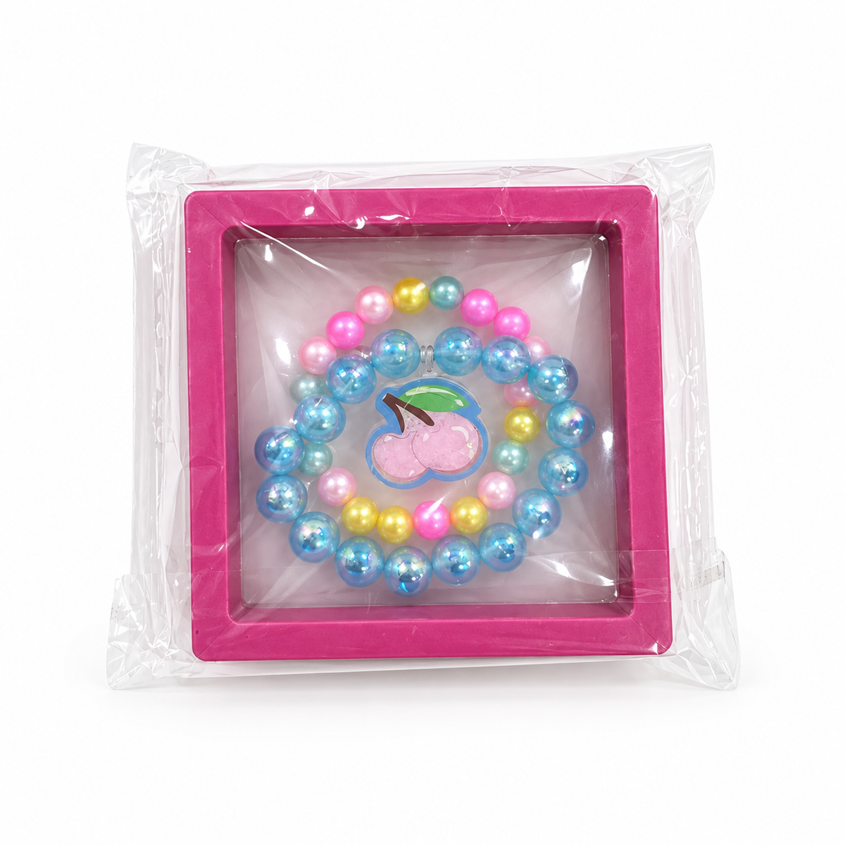 Kids’ Beaded Bracelet Gift Set – Character & Pearl Styles