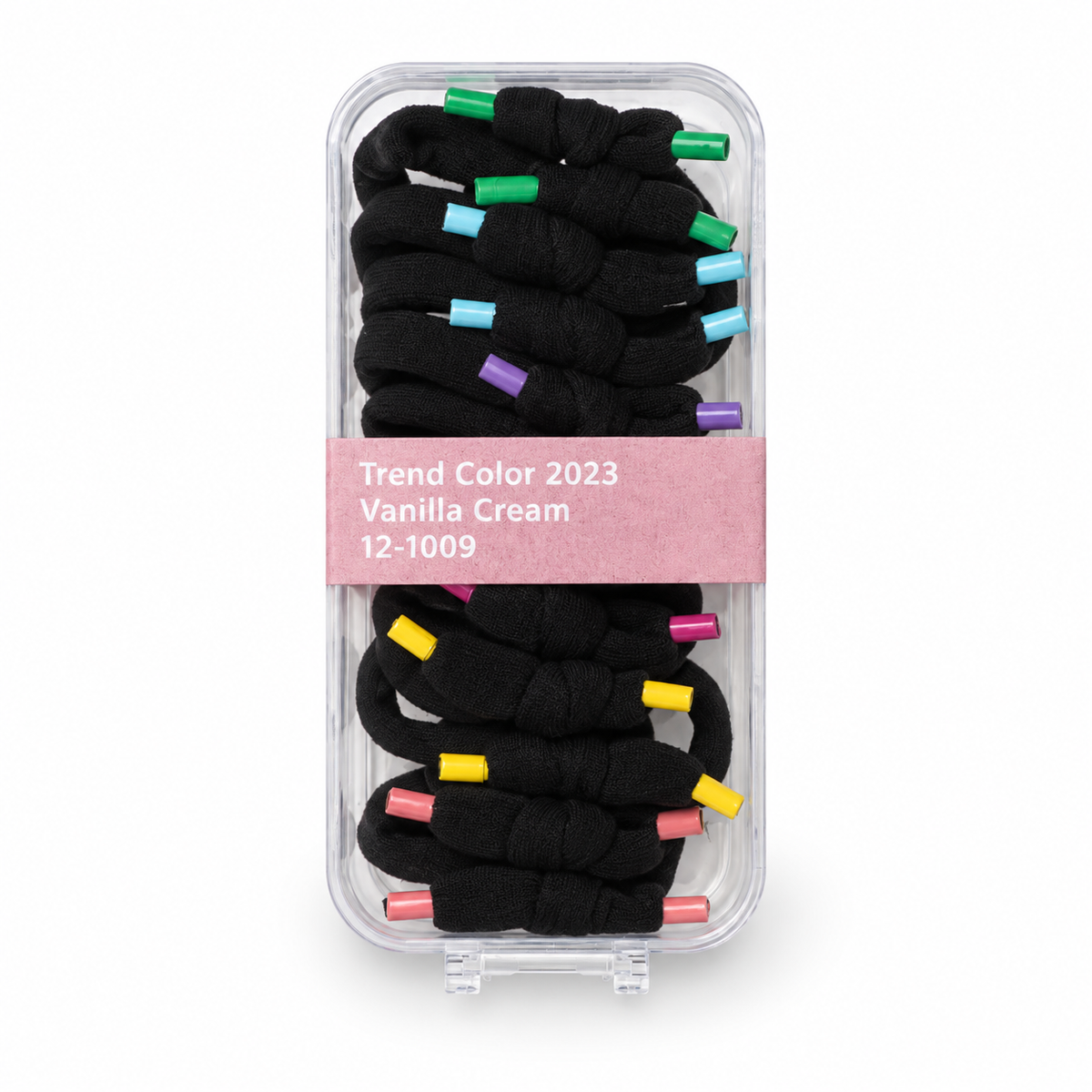 Baby & Girls’ Soft Fabric Hair Elastics with Storage Case