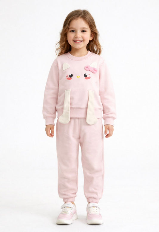 Sweet Kitty Fleece Lounge Set