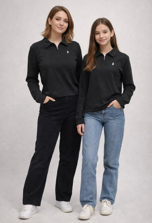 Classic Cotton Polo Top