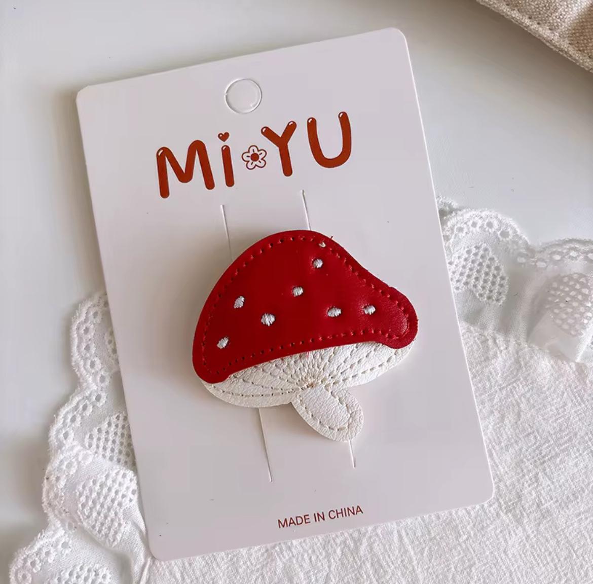 Cute Padded Hair Clip – Fruit & Character Collection