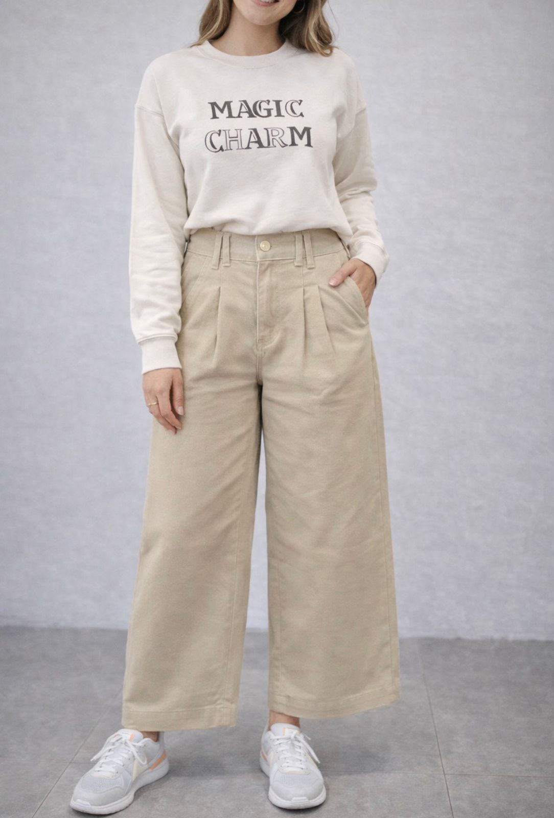 Sahara Chic Wide-Leg Pants