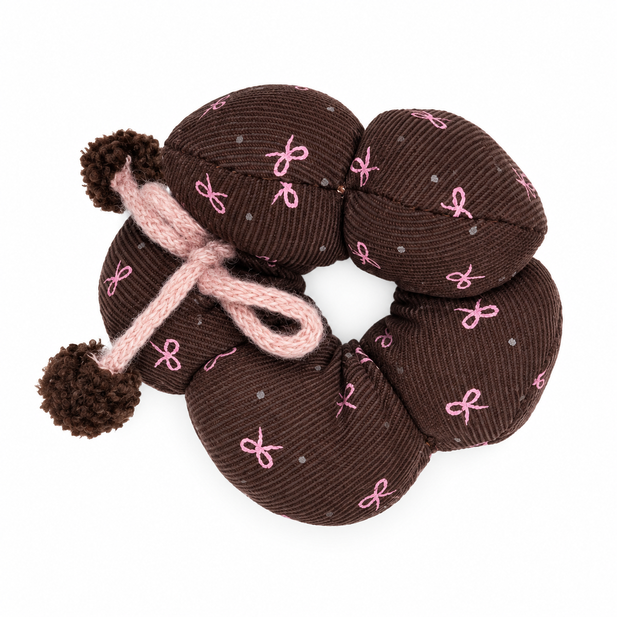 Girls’ Padded Fabric Hair Band – Plaid & Character Styles